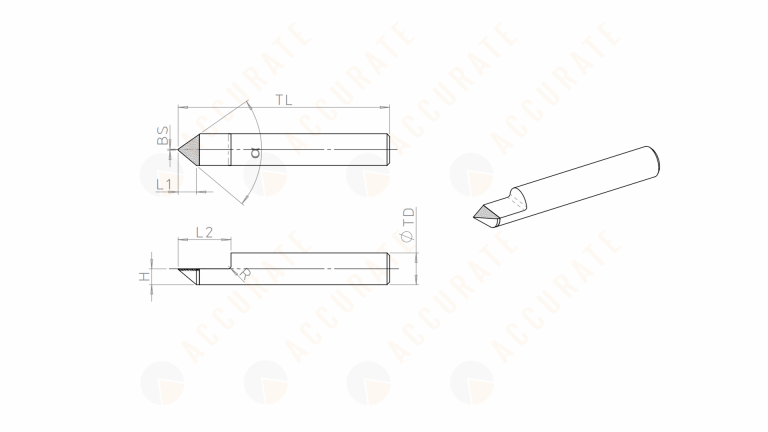 pcd engraving tools for stones 1 edge Tool-accurate.com