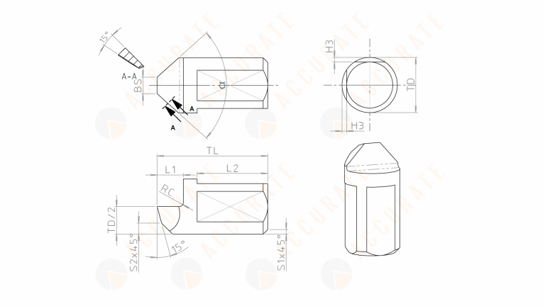 tungsten carbide notching tools k01 for carbide rolls Tool-accurate.com